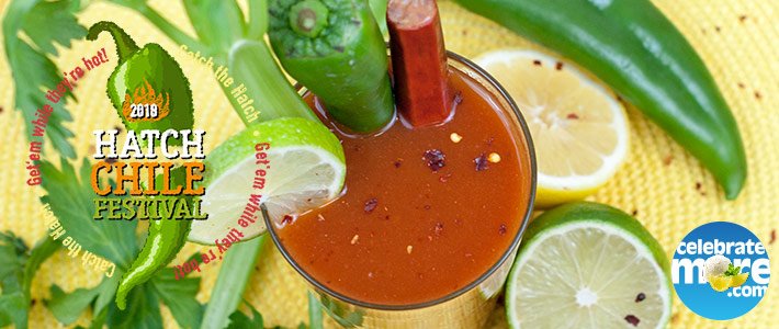 Roasted Hatch Chile Spicy Bloody Mary Mix Recipe